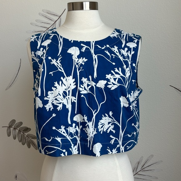 Kate Spade Saturday boxy crop top - Picture 1 of 8